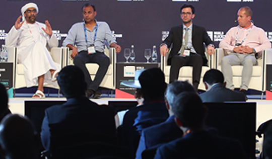 Experts discussing the latest trends in 5G at World 5G Show - Qatar 2019